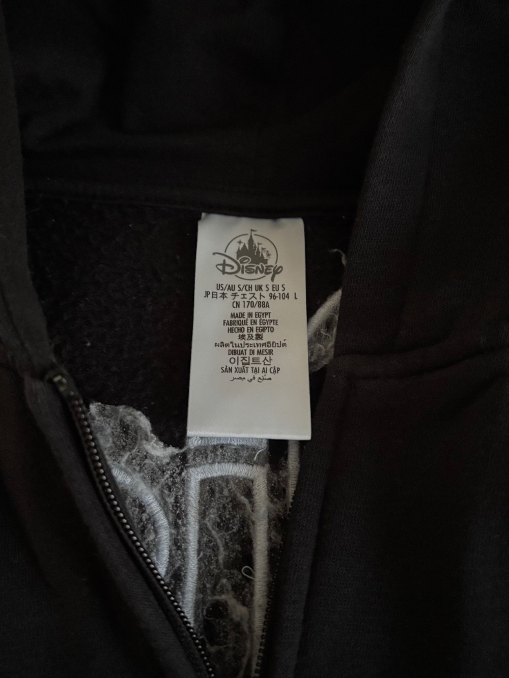 Walt Disney World Zip Up Hoodie